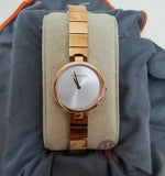  Shop Authentic Calvin Klein Authentic White Dial Rose Gold Steel Strap Watch for Women - K8G23646 - Luxxuri