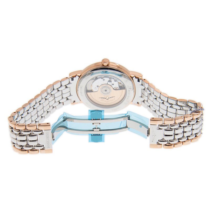  Shop Authentic Longines Presence 38.5mm Automatic White Dial Two Tone Steel Strap Watch for Men - L4.921.1.11.7 - Luxxuri