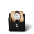 IWC Portofino Automatic Silver Dial Brown Leather Strap Watch for Women - IW357403