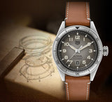  Shop Authentic Tag Heuer Autavia Isograph Grey Dial Calfskin Brown Leather Strap Watch for Men - WBE5111.FC8267 - Luxxuri
