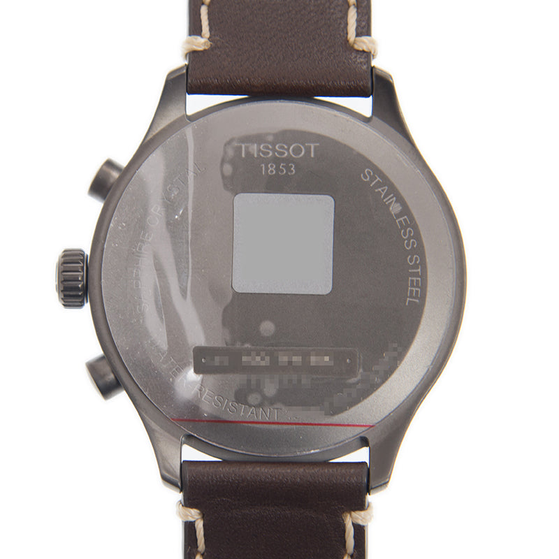  Shop Authentic Tissot Chrono XL Blue Dial Brown Leather Strap Watch For Men - T116.617.36.047.00 - Luxxuri