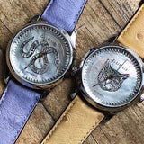  Shop Authentic Gucci G Timeless Automatic Mother of Pearl Dial Brown Leather Strap Watch For Women - YA1264112 - Luxxuri