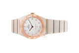  Shop Authentic Omega Constellation Manhattan Quartz Diamonds Mother of Pearl Dial Two Tone Steel Strap Watch for Women - 131.20.25.60.55.001 - Luxxuri
