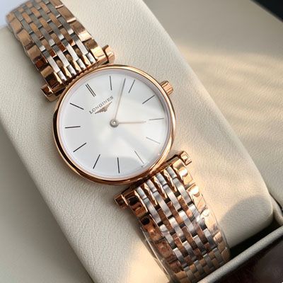  Shop Authentic Longines La Grande Classique De Longines White Dial Two Tone Steel Strap Watch for Women - L4.209.1.92.7 - Luxxuri