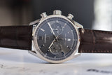  Shop Authentic Tag Heuer Carrera Chronograph Grey Dial Brown Leather Strap Watch for Men - CBN2012.FC6483 - Luxxuri