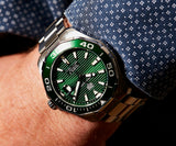  Shop Authentic Tag Heuer Aquaracer Green Dial Watch for Men - WAY201S.BA0927 - Luxxuri
