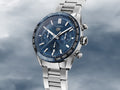  Shop Authentic Tag Heuer Carrera Chronograph Blue Dial Silver Steel Strap Watch for Men - CBN2A1A.BA0643 - Luxxuri