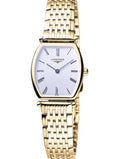  Shop Authentic Longines La Grande Classique de Longines Tonneau 22 Yellow Gold Watch for Women - L4.205.2.11.8 - Luxxuri