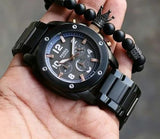  Shop Authentic Fossil Machine Chronograph Black Dial Black Steel Strap Watch for Men - FS4927 - Luxxuri