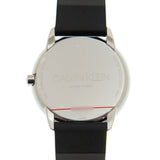  Shop Authentic Calvin Klein Minimal Black Dial Black Leather Strap Watch for Men - K3M221CS - Luxxuri