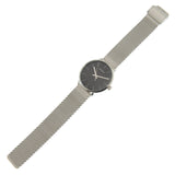  Shop Authentic Calvin Klein High Noon Black Dial Silver Mesh Bracelet Watch for Men - K8M21121 - Luxxuri
