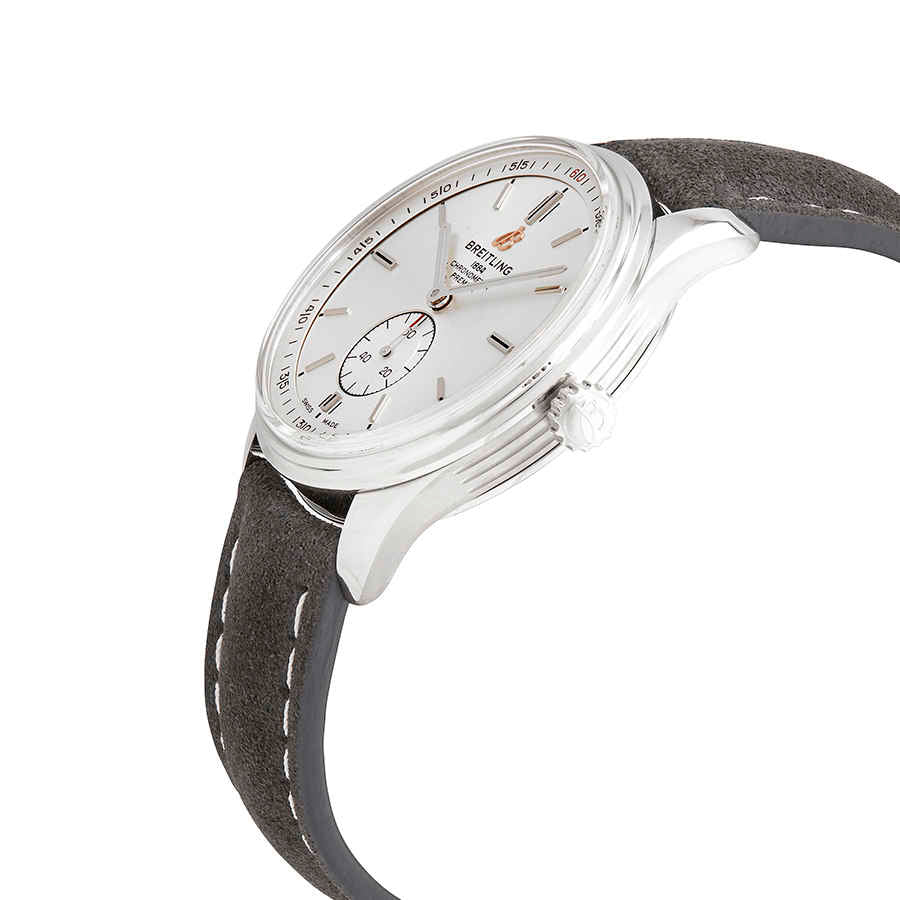  Shop Authentic Breitling Premier Automatic 40mm Stainless Steel Silver Dial Mens Watch - A37340351G1X2 - Luxxuri