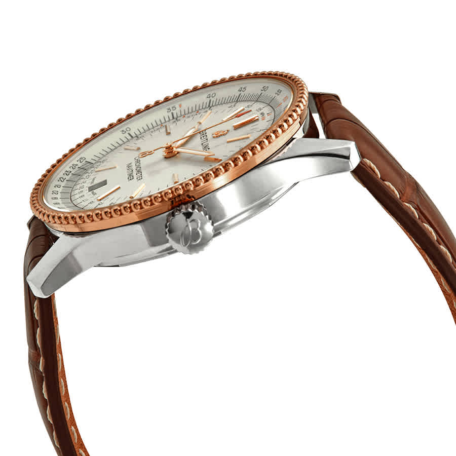  Shop Authentic Breitling Navitimer Automatic 38mm Leather Strap Mens Watch - A17325211G1P1 - Luxxuri