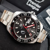  Shop Authentic Tag Heuer Aquaracer Calibre 5 Premiere League Edition Black Dial Silver Stainless Steel Watch for Men - WAY201D.BA0927 - Luxxuri