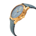 Shop Authentic Gucci G Timeless Quartz Blue Dial Blue Leather Strap Watch For Men - YA1264097 - Luxxuri