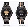  Shop Authentic Versace Palazzo Empire Quartz Black Dial Black Steel Strap Watch For Men - VEDB00518 - Luxxuri