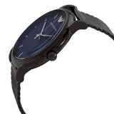  Shop Authentic Emporio Armani Luigi Quartz Blue Dial Grey Mesh Bracelet Watch For Men - AR11053 - Luxxuri