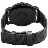  Shop Authentic Emporio Armani Luigi Quartz Blue Dial Grey Mesh Bracelet Watch For Men - AR11053 - Luxxuri