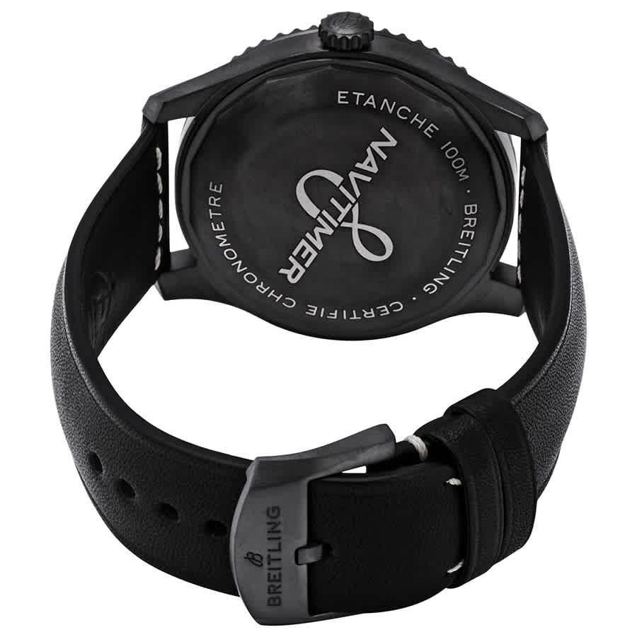 Shop Authentic Breitling Navitimer 8 Automatic Chronometer Black Dial Mens Watch - M17314101B1X1 - Luxxuri