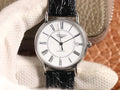  Shop Authentic Longines Presence 38.5mm Automatic White Dial Black Leather Strap Watch for Men - L4.921.4.11.2 - Luxxuri