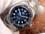  Shop Authentic Tag Heuer Autavia Automatic Blue Dial Silver Steel Strap Watch for Men - WBE5116.EB0173 - Luxxuri