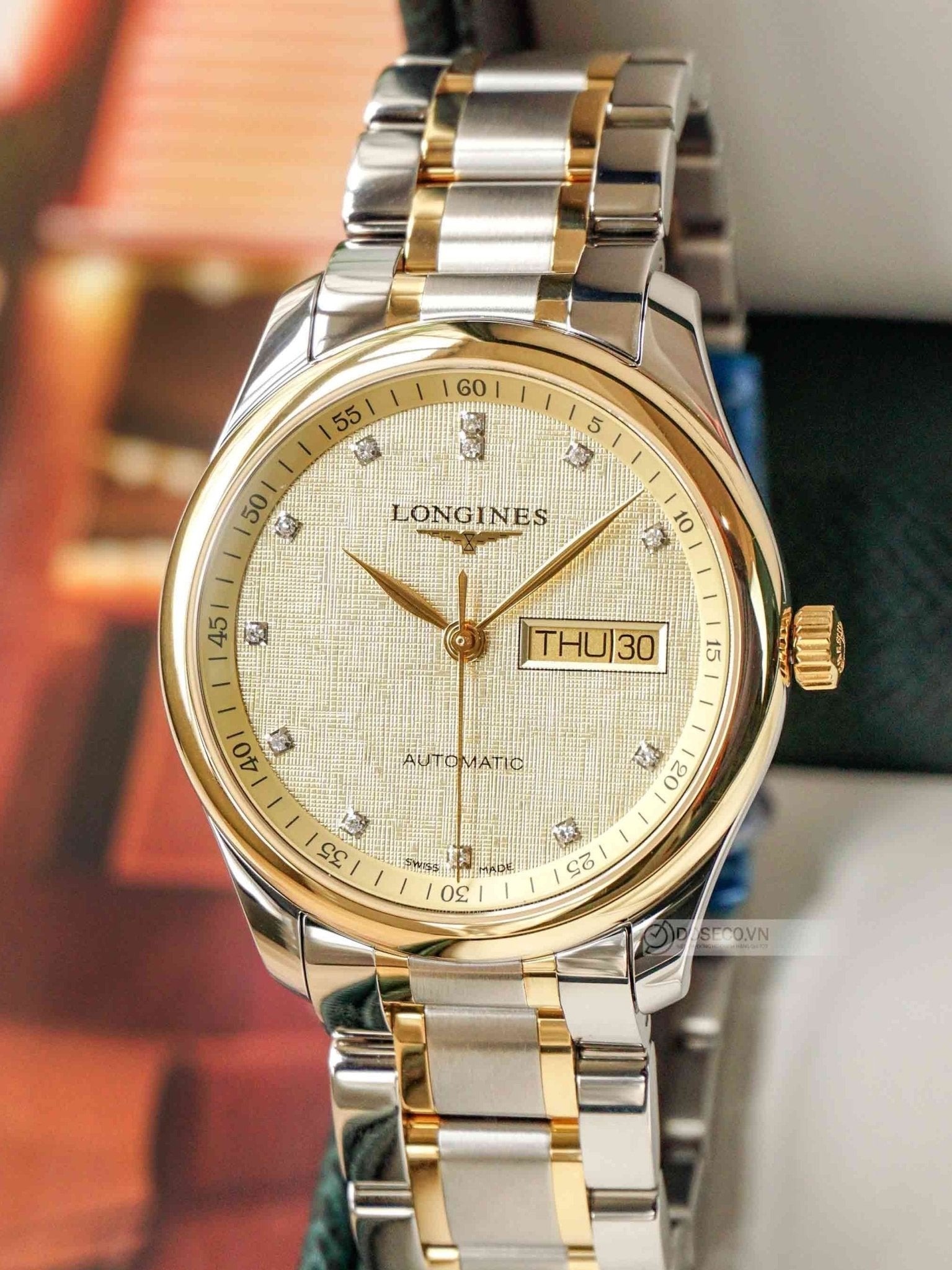  Shop Authentic Longines Master Collection Automatic 38.5mm Watch for Men - L2.755.5.38.7 - Luxxuri