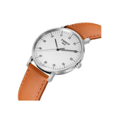  Shop Authentic Tissot T Classic Everytime Large White Dial Brown Leather Strap Watch For Men - T109.610.16.037.00 - Luxxuri