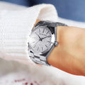  Shop Authentic Michael Kors Channing Three Hand Silver Dial Silver Steel Strap Watch For Women - MK6626 - Luxxuri