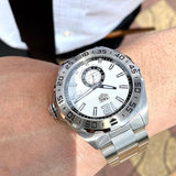  Shop Authentic Tag Heuer Formula 1  Calibre 6 Automatic White Dial Silver Steel Strap Watch for Men - WAZ2013.BA0842 - Luxxuri
