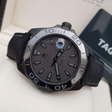  Shop Authentic Tag Heuer Aquaracer 300 Swiss Limited Edition Black Dial Black Nylon Strap Watch for Men - WAY218B.FC6364 - Luxxuri