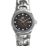  Shop Authentic Tag Heuer Link Quartz Black Dial Silver Steel Strap Watch for Women - WBC131F.BA0649 - Luxxuri