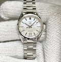  Shop Authentic Tag Heuer Carrera Mother of Pearl Dial Silver Steel Strap Watch for Women - WBN2410.BA0621 - Luxxuri