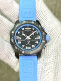  Shop Authentic Breitling Endurance Pro Black Dial Light Blue Rubber Strap Watch for Men - X82310281B1S1 - Luxxuri