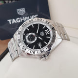  Shop Authentic Tag Heuer Formula 1 Automatic Black Dial Silver Steel Strap Watch for Men - WAZ2012.BA0842 - Luxxuri