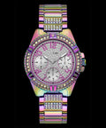  Shop Authentic Guess Lady Frontier Diamonds Silver Dial Multicolor Steel Strap Watch for Women - GW0044L1 - Luxxuri