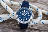  Shop Authentic Tag Heuer Aquaracer Professional 300 GMT Automatic Blue Dial Blue Rubber Strap Watch for Men - WBP2010.FT6198 - Luxxuri