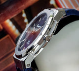  Shop Authentic Salvatore Ferragamo F-80 Classic Blue Dial Blue Leather Strap Watch for Men - SFDT00319 - Luxxuri