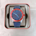  Shop Authentic Emporio Armani Sigma Quartz Blue Dial Blue Silicone Strap Watch For Men - AR11217 - Luxxuri