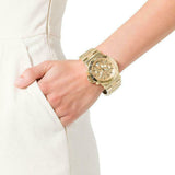  Shop Authentic Michael Kors Dylan Gold Dial Gold Steel Strap Watch for Women - MK5313 - Luxxuri