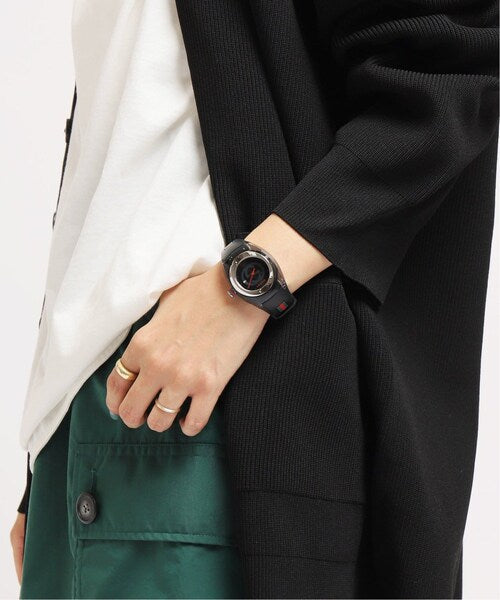  Shop Authentic Gucci Sync Quartz Black Dial Black Rubber Strap Watch For Men - YA137301 - Luxxuri