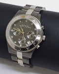  Shop Authentic Marc Jacobs Blade Chronograph Black Dial Two Tone Steel Strap Watch for Women - MBM3179 - Luxxuri