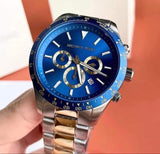  Shop Authentic Michael Kors Layton Chronograph Blue Dial Two Tone Steel Strap Watch For Men - MK8825 - Luxxuri