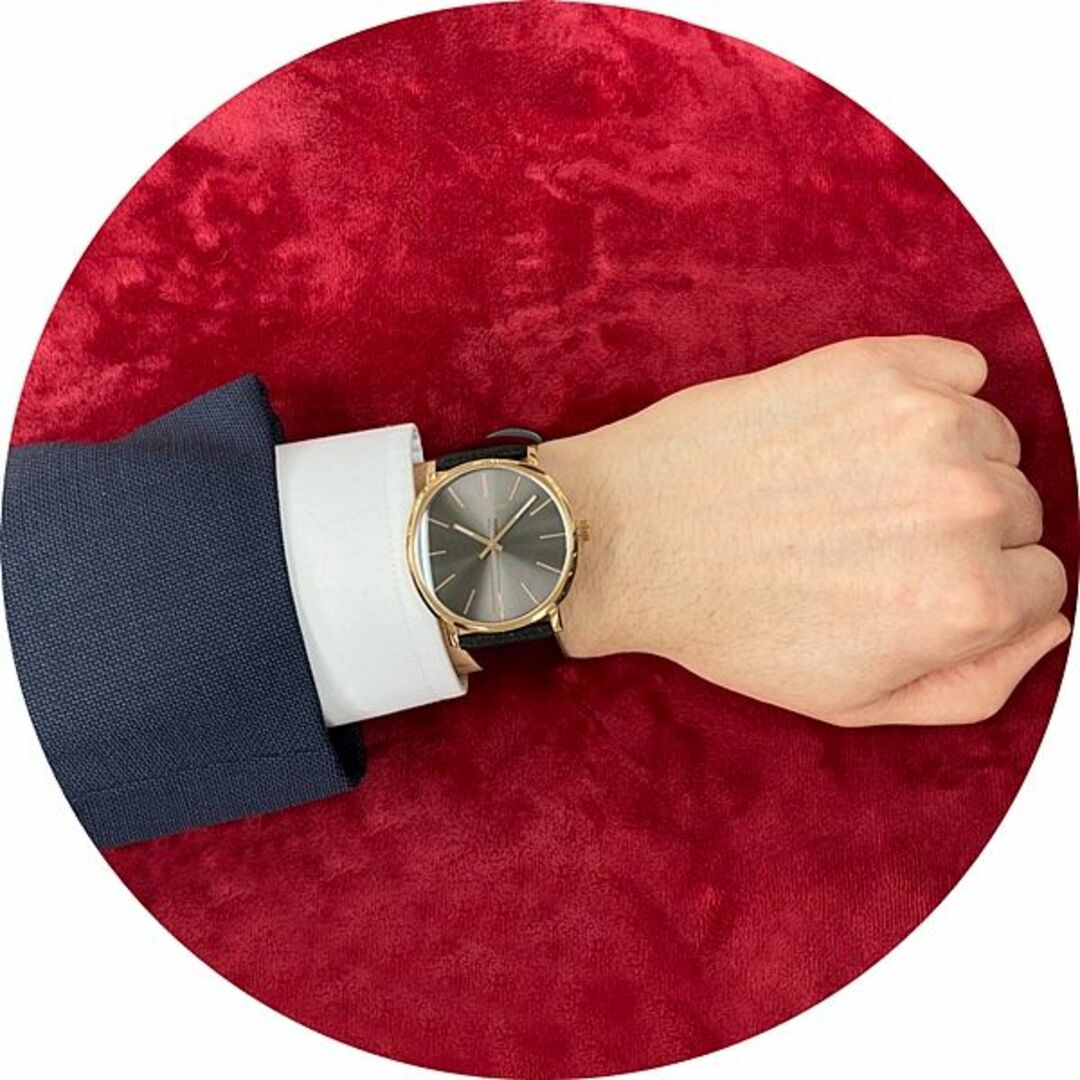  Shop Authentic Calvin Klein Posh Black Dial Black Leather Strap Watch for Men - K8Q316C3 - Luxxuri
