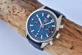  Shop Authentic Tag Heuer Carrera Chronograph Blue Dial Blue Leather Strap Watch for Men - CBN201D.FC6543 - Luxxuri