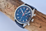 Shop Authentic Tag Heuer Carrera Chronograph Black Dial Black Leather Strap Watch for Men - CBN201C.FC6542 - Luxxuri