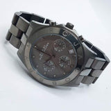  Shop Authentic Marc Jacobs Blade Chronograph Black Dial Black Steel Strap Watch for Women - MBM3103 - Luxxuri