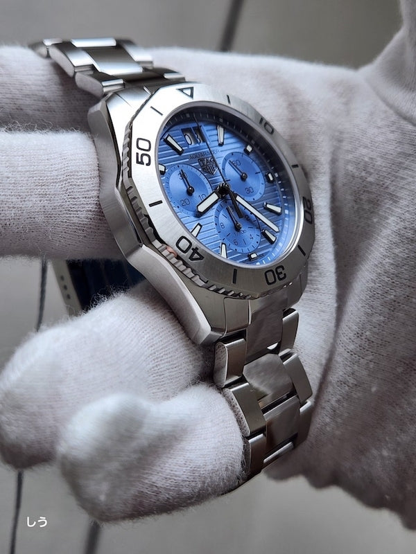  Shop Authentic Tag Heuer Aquaracer Professional 200 Date Blue Dial Silver Steel Strap Watch for Men - CBP1112.BA0627 - Luxxuri