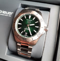  Shop Authentic Tag Heuer Aquaracer Professional 200 Automatic Green Dial Silver Steel Strap Watch for Men - WBP2115.BA0627 - Luxxuri