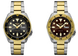  Shop Authentic Seiko 5 Sports Automatic Brown Dial Two Tone Steel Strap Watch For Men - SRPK24 - Luxxuri