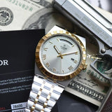  Shop Authentic Tudor Royal Automatic Silver Dial Two Tone Steel Strap Watch for Men - M28603-0001 - Luxxuri